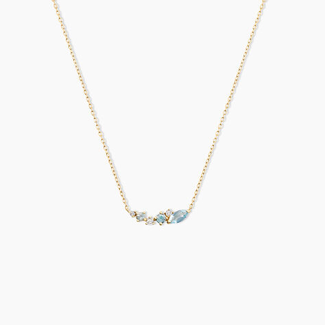 Collier Jardin Secret Or Jaune Topaze - Colliers Femme | Histoire d&rsquo;Or