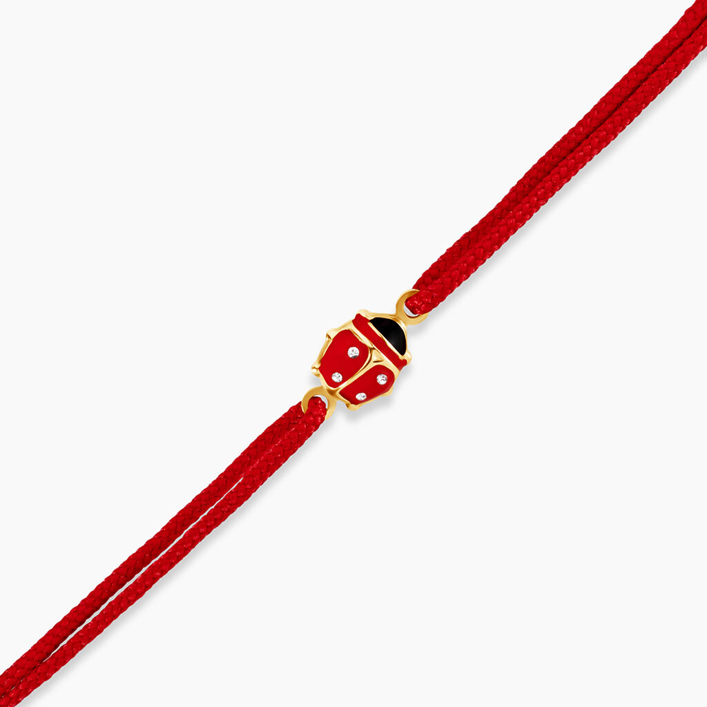 Bracelet Linnaea Or Jaune Oxyde De Zirconium - Bracelets cordon Enfant | Histoire d&rsquo;Or