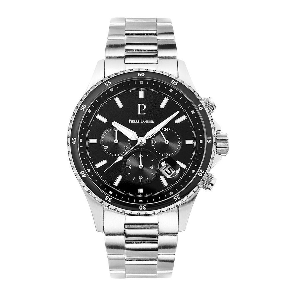 Montre Pierre Lannier Cronos Noir