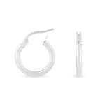 Cr&eacute;oles Verania Or Blanc - Boucles d'oreilles cr&eacute;oles Femme | Histoire d&rsquo;Or