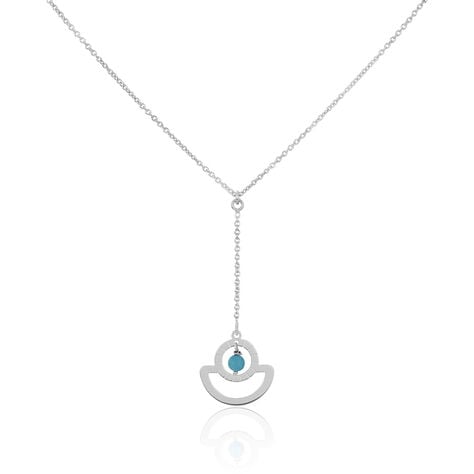 Collier Anaba Argent Blanc - Colliers fantaisie Femme | Histoire d&rsquo;Or