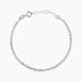 Bracelet Emna Argent Blanc Pierre De Synthese - Bracelets Femme | Histoire d&rsquo;Or