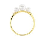 Bague Jwan Or Jaune Perle De Culture - Bagues solitaires Femme | Histoire d&rsquo;Or