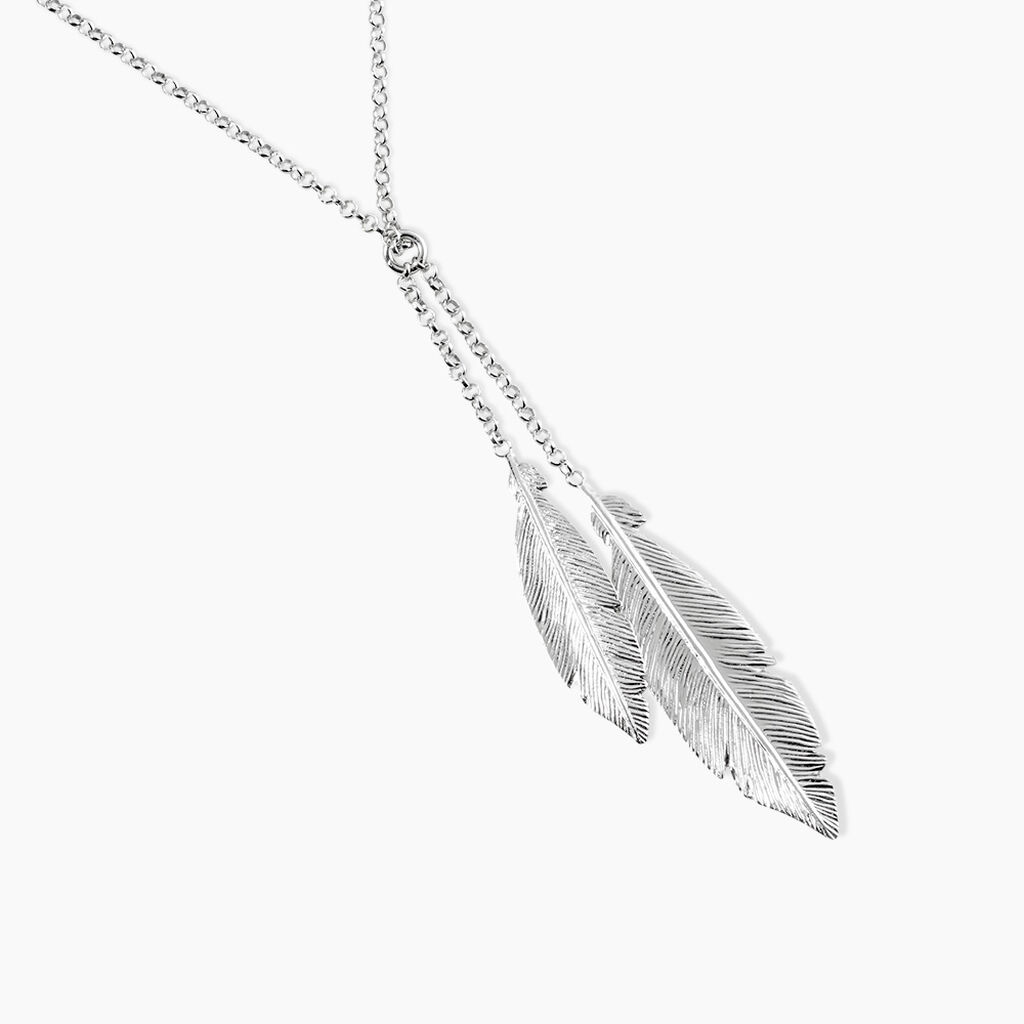Collier Euriell Argent Blanc - Colliers fantaisie Femme | Histoire d&rsquo;Or