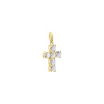Pendentif Or Jaune Sebastian Oxyde De Zirconium - Pendentifs Communion Femme | Histoire d&rsquo;Or