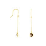 Boucles D'oreilles Pendantes Arenale Or Jaune Quartz - Boucles d'oreilles pendantes Femme | Histoire d&rsquo;Or