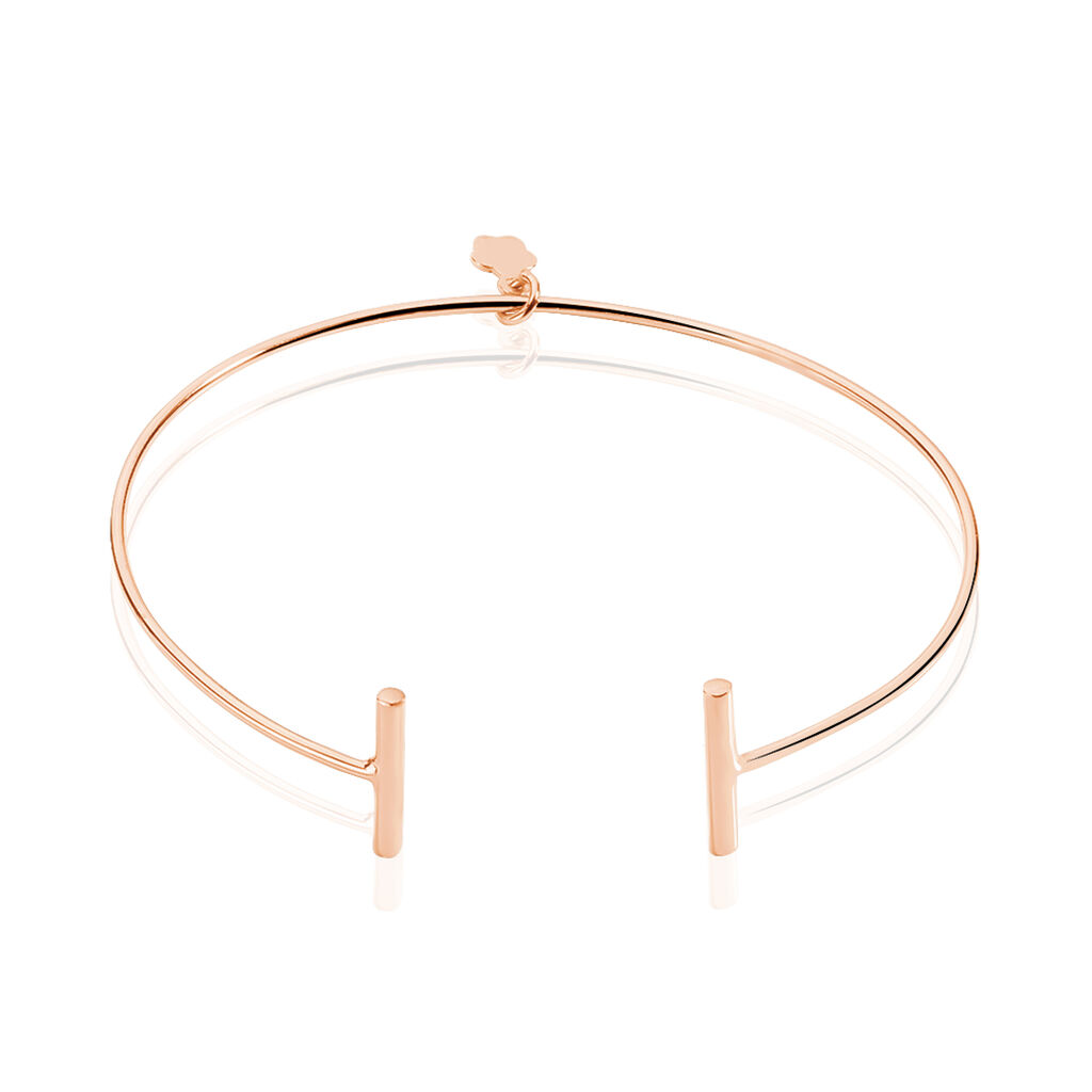 Bracelet Jonc Barrettie Argent Rose - Bracelets fantaisie Femme | Histoire d’Or
