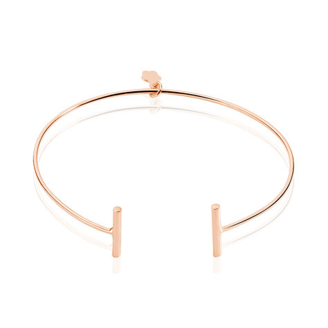 Bracelet Jonc Barrettie Argent Rose - Bracelets fantaisie Femme | Histoire d’Or