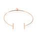 Bracelet Jonc Barrettie Argent Rose - Bracelets fantaisie Femme | Histoire d’Or