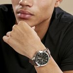 Montre Fossil Grant Noir - Montres Homme | Histoire d&rsquo;Or