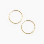 Cr&eacute;oles Dominae Or Jaune - Boucles d'oreilles cr&eacute;oles Femme | Histoire d&rsquo;Or