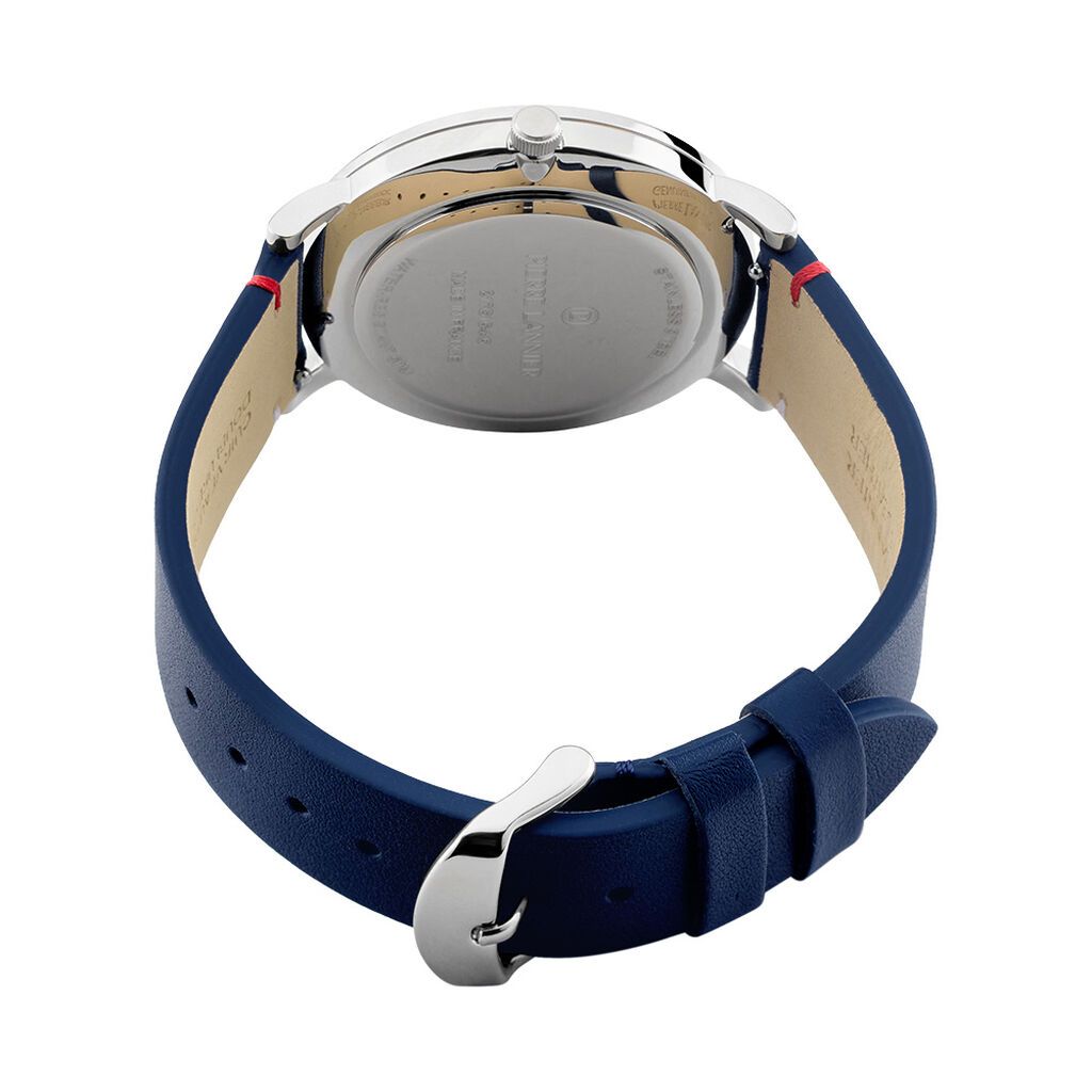 Montre Pierre Lannier Essential Bleu - Id&eacute;es cadeaux Homme | Histoire d&rsquo;Or