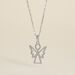 Pendentif Estrellita Ange Or Blanc - Pendentifs Communion Femme | Histoire d’Or