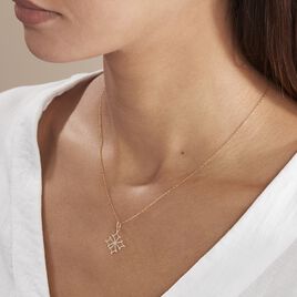Pendentif Dajo Croix Occitane Or Jaune - Pendentifs Famille | Histoire d’Or