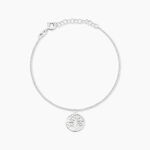 Bracelet Argent Blanc Sofee Nacre - Bracelets Femme | Histoire d&rsquo;Or