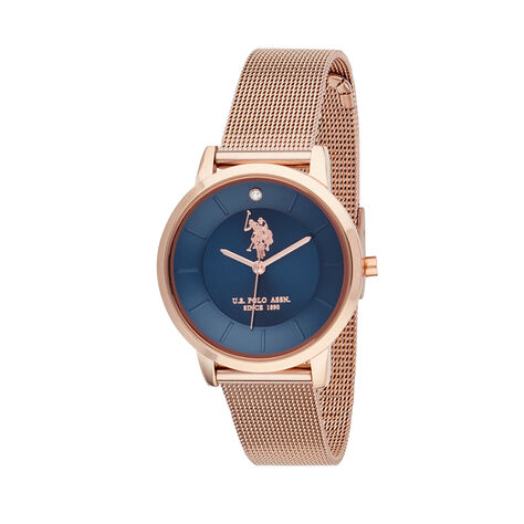 Montre U.S. Polo Us Polo Amalia Bleu - Montres Femme | Histoire d&rsquo;Or