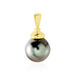 Pendentif Cerclee Or Jaune Perle De Culture De Tahiti - Pendentifs Femme | Histoire d’Or