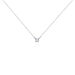 Collier Ponama Or Blanc Oxyde De Zirconium - Colliers Femme | Histoire d’Or