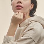 Bague Melia Or Jaune Diamant - Bagues avec pierre Femme | Histoire d&rsquo;Or