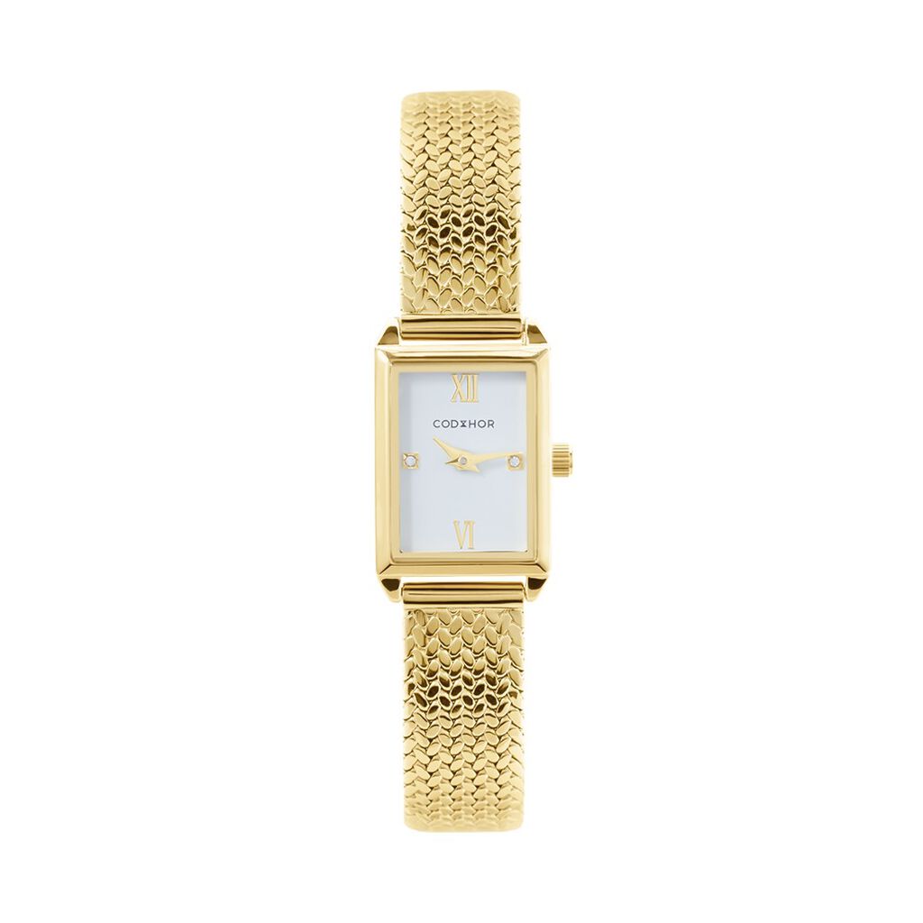 Montre Codhor Suzy Blanc - Montres Femme | Histoire d’Or