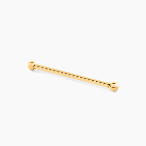 Piercing Clinton Or Jaune -  Unisex | Histoire d’Or