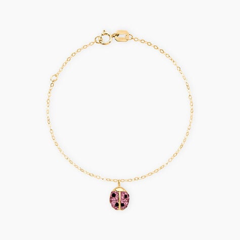 Bracelet Dima Or Jaune Cristal - Bracelets Enfant | Histoire d&rsquo;Or