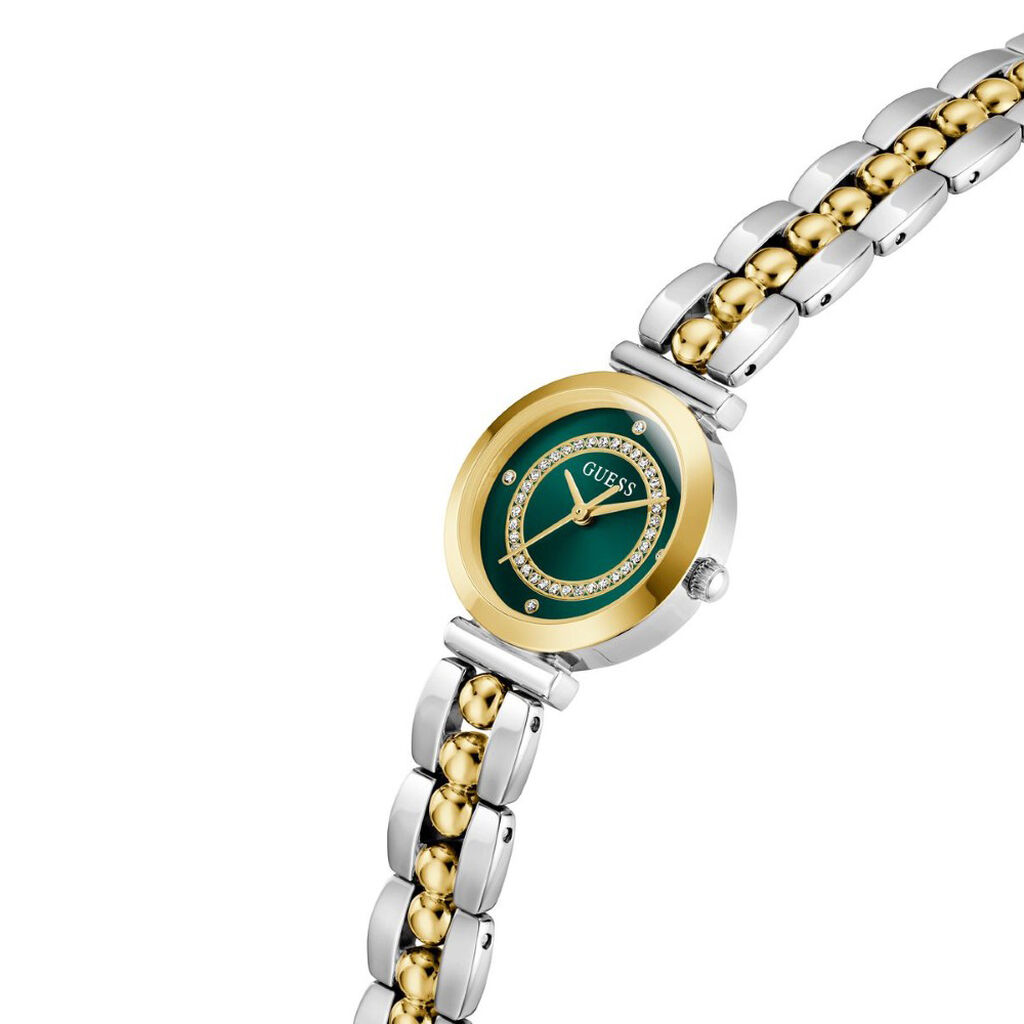 Montre Guess Leena Vert - Montres Femme | Histoire d&rsquo;Or