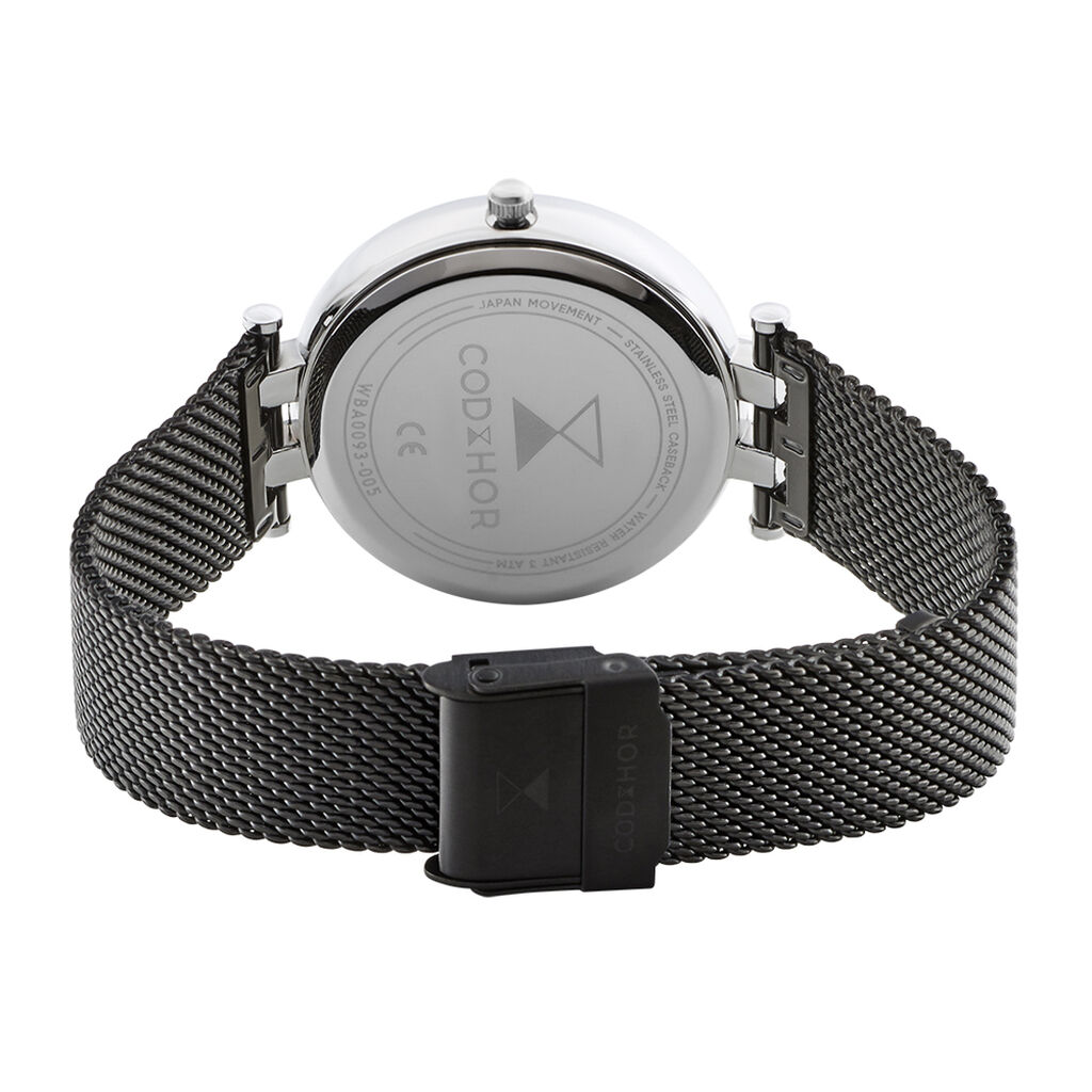 Montre Codhor Celinia Noir - Montres Femme | Histoire d&rsquo;Or