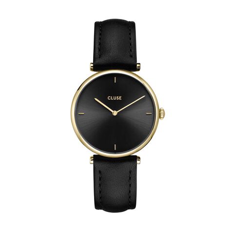Montre Cluse Triomphe Noir - Montres Femme | Histoire d’Or