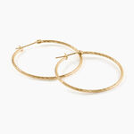 Cr&eacute;oles Anusha Plaqu&eacute; Or Jaune - Boucles d'oreilles cr&eacute;oles Femme | Histoire d&rsquo;Or