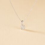Collier Artemis Or Blanc Diamant - Colliers Femme | Histoire d&rsquo;Or