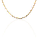 Collier Jasmin Tresse Or Tricolore - Colliers Femme | Histoire d&rsquo;Or