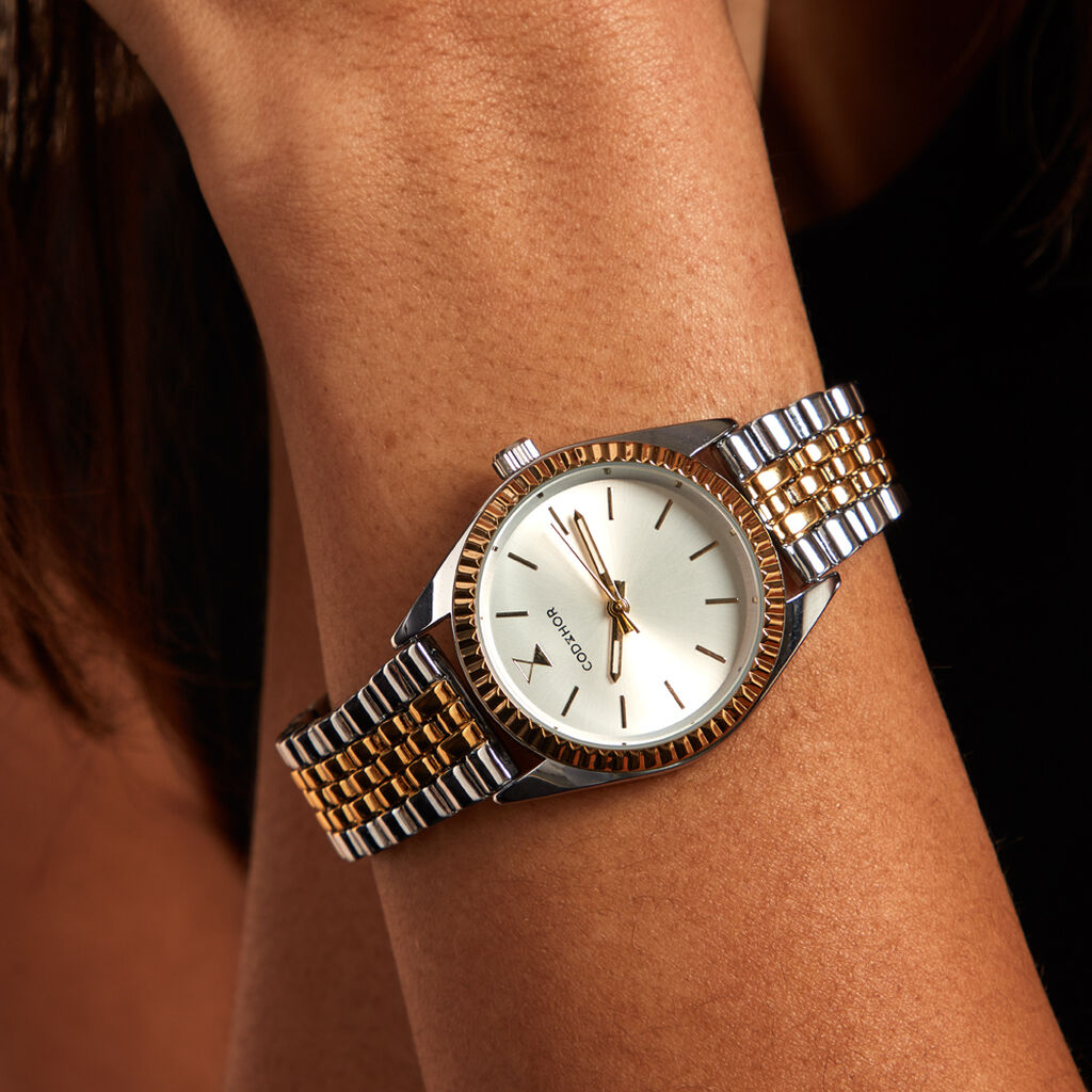 Montre Codhor Sandy Blanc - Montres Femme | Histoire d’Or