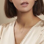 Collier Celene Or Jaune Oxyde De Zirconium - Colliers Femme | Histoire d&rsquo;Or