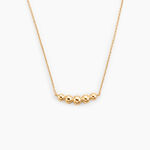 Collier Golden Beans Plaque Or Jaune - Colliers Femme | Histoire d&rsquo;Or