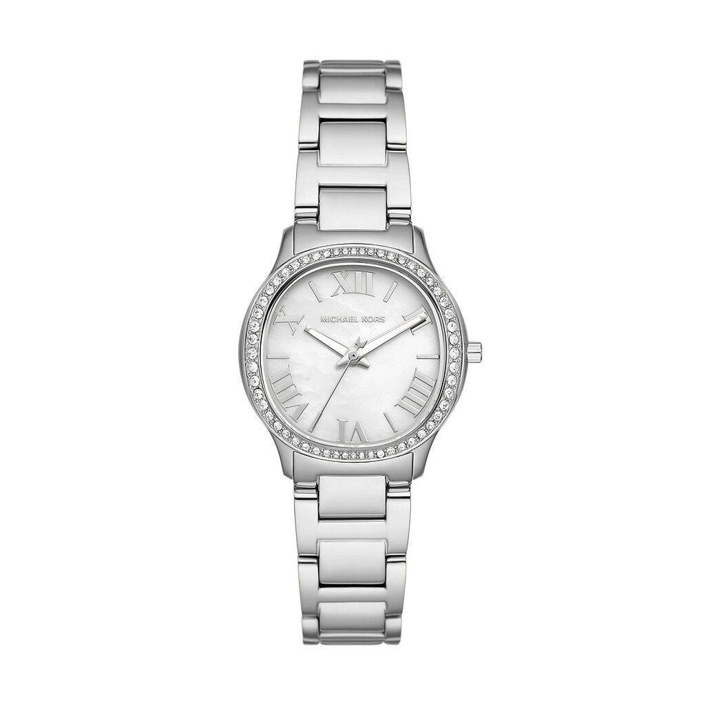 Montre Michael Kors Sage Nacre Blanche