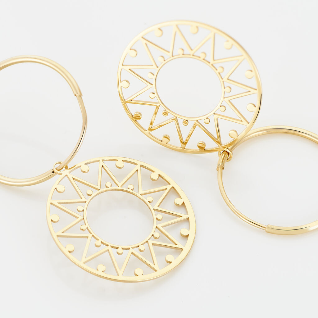 Boucles D'oreilles Pendantes Florent Or Jaune - Boucles d'oreilles pendantes Femme | Histoire d’Or