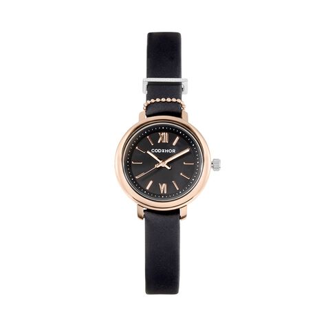 Montre Codhor Nérine Noir - Montres Femme | Histoire d’Or