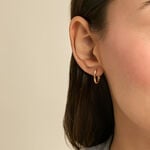 Cr&eacute;oles Mini Plaqu&eacute; Or Jaune - Cr&eacute;oles fantaisie Femme | Histoire d&rsquo;Or