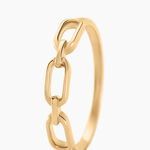 Bague Rain Or Jaune - Bijoux sans pierre Femme | Histoire d&rsquo;Or