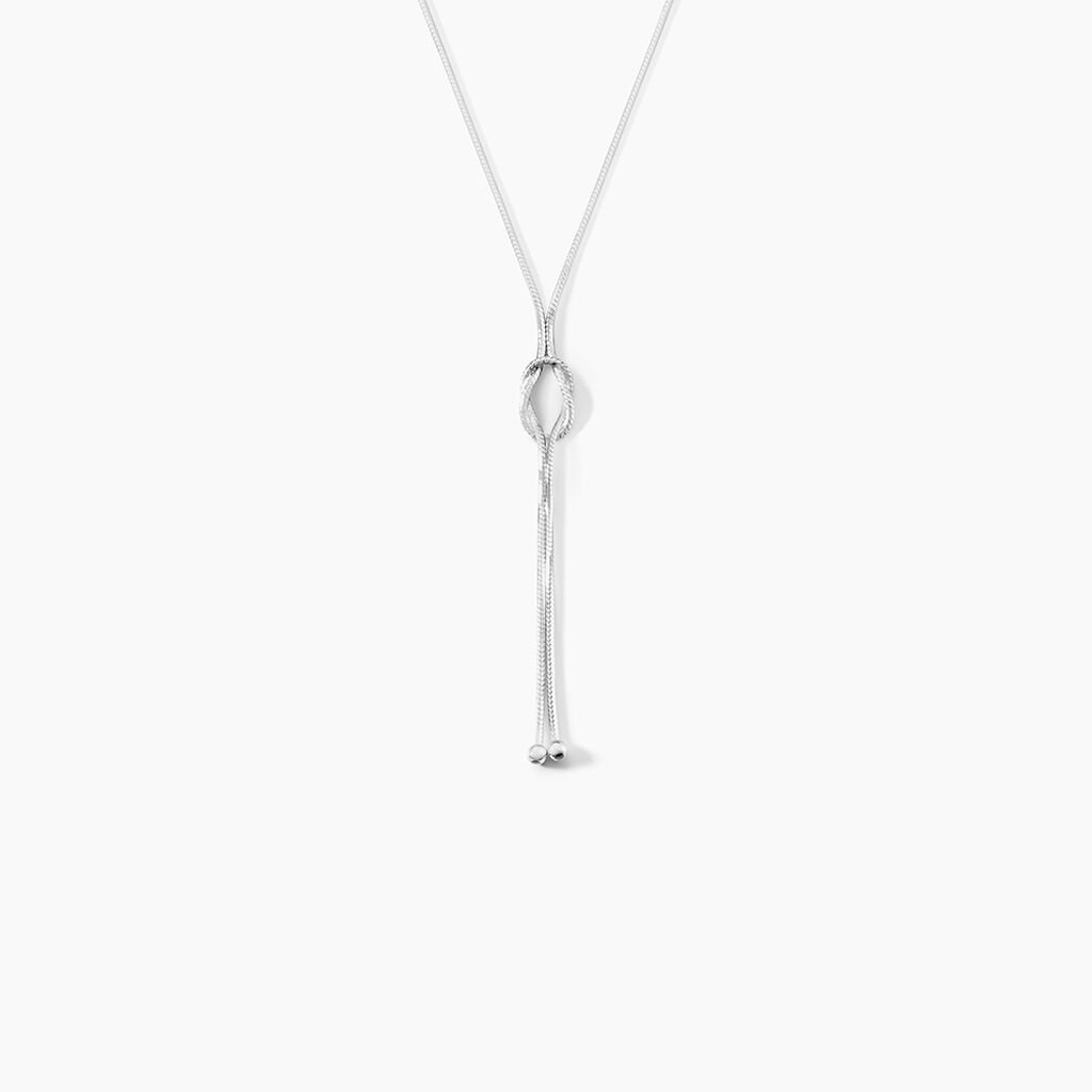 Collier Mariana Argent Blanc - Colliers fantaisie Femme | Histoire d&rsquo;Or