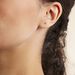 Boucles D'oreilles Puces Or Blanc Fidelia - Clous d'oreilles Famille | Histoire d’Or