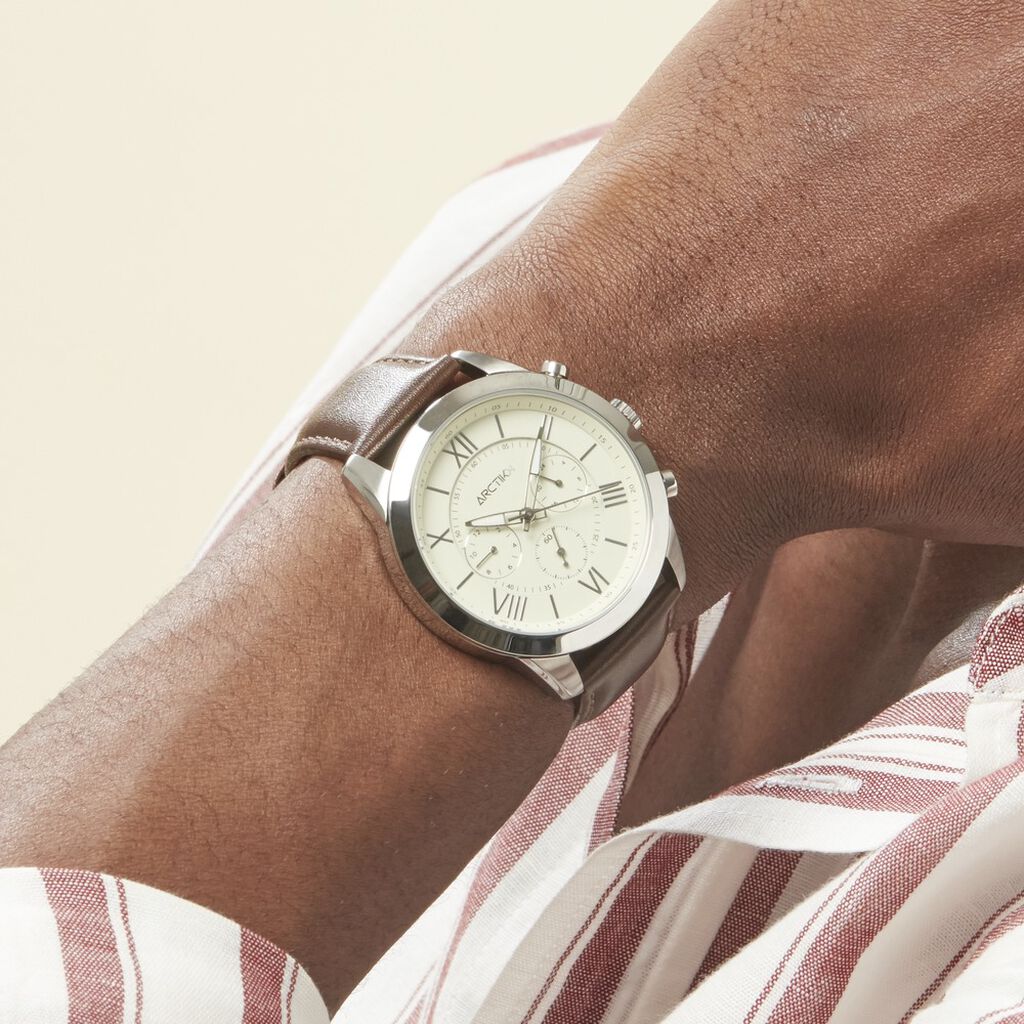 Montre Arctik Apex Crème - Montres Homme | Histoire d’Or