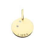 Pendentif Or Jaune Astraea Oxyde De Zirconium - Pendentifs Zodiaque Femme | Histoire d&rsquo;Or