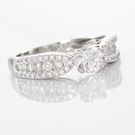 Bague Solitaire Stockholm Or Blanc Diamant Synthetique - Bagues solitaires Femme | Histoire d&rsquo;Or