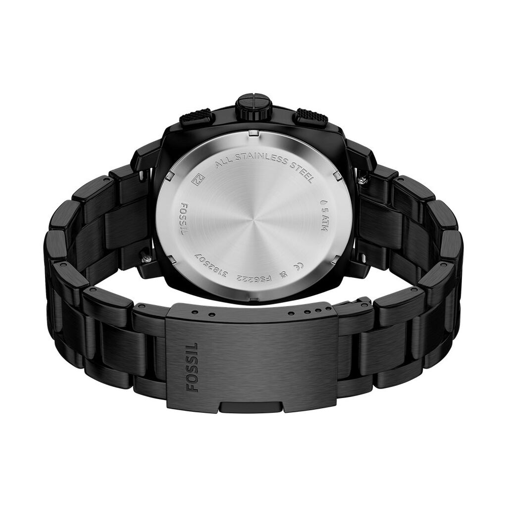 Montre Fossil Machine Noir - F&ecirc;te des p&egrave;res Homme | Histoire d&rsquo;Or
