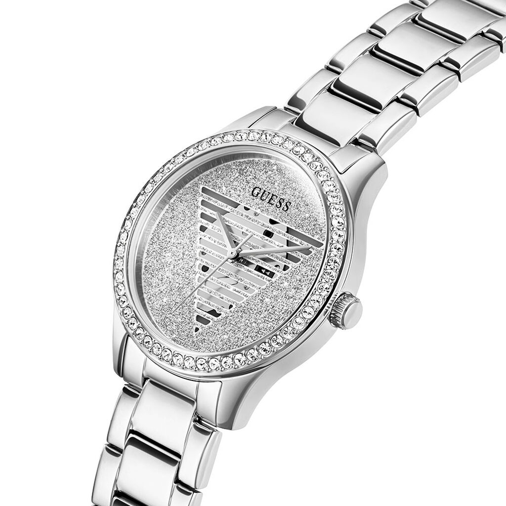 Montre Guess Lady Idol Argent&eacute; - Id&eacute;es cadeaux Femme | Histoire d&rsquo;Or