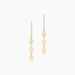 Boucles D'Oreilles Pendantes Epaphras Or Jaune - Boucles d'oreilles pendantes Femme | Histoire d&rsquo;Or
