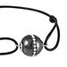 Bracelet Nina Cera Argent Blanc Strass Et Céramique - Bracelets cordon Femme | Histoire d’Or