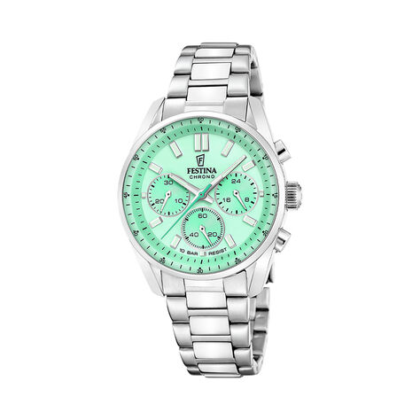 Montre Festina Boyfriend Rainbow Vert - F&ecirc;te des m&egrave;res Femme | Histoire d&rsquo;Or